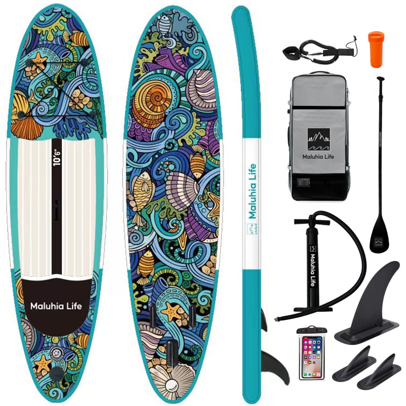 Ocean - 10'6 Inflatable Paddle Surf Board 